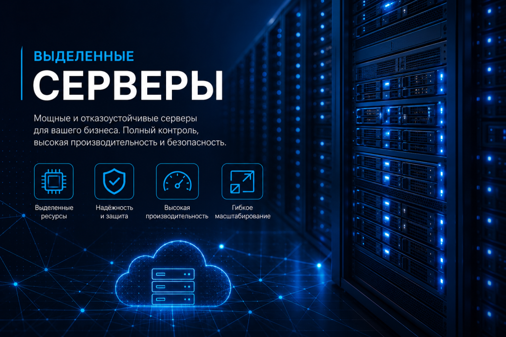 Аренда выделенных серверов в России, Белоруссии и Европе